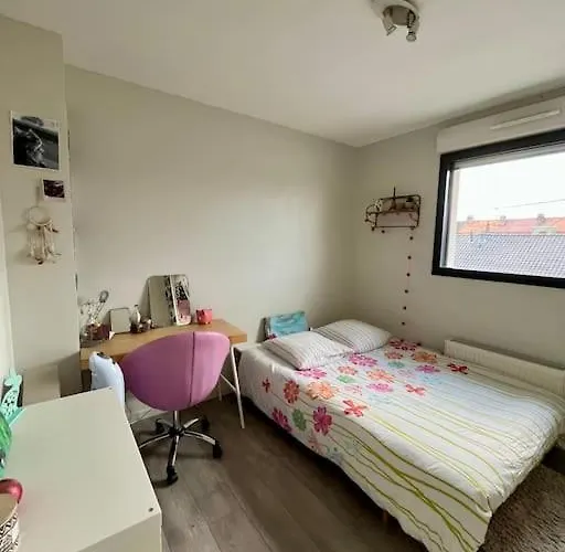 Hébergement de vacances La Maison D’emma Et Son Jardin Près De Lille *